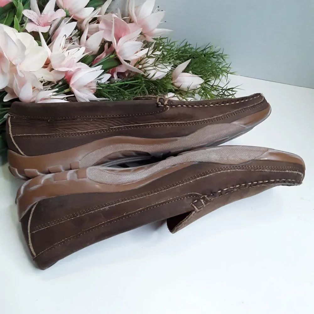 Allen Edmonds Men's size 9D Brown Leather Loafer